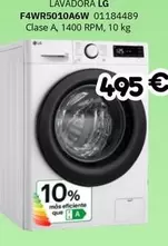 LG - Lavadora F4WR5010A6W