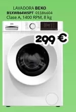 Beko - Lavadora Btxw864wspt