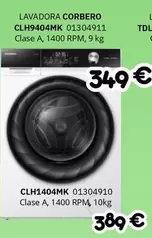 Corberó - Lavadora CLH9404MK CLH1404MK