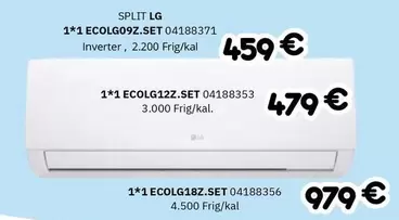 LG - Split 1*1 ECOLG9Z.SET Inverter