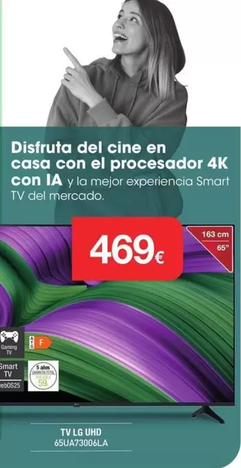 LG - Tv Uhd 65ua7x300la