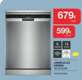Blanco - Lavavajillas Siemens