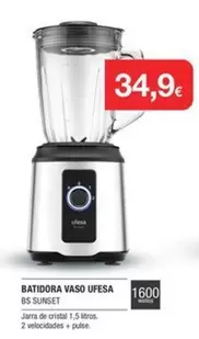 Ufesa - Batidora Vaso