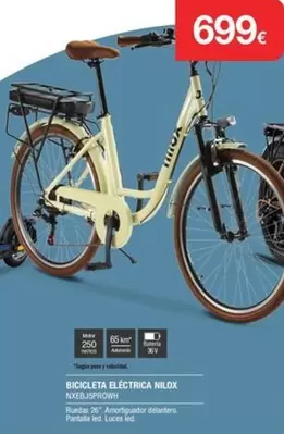 nos - Bicicleta Eléctrica Nlox
