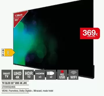Hisense - Tv Qled 55" Uhd 4k Uvc