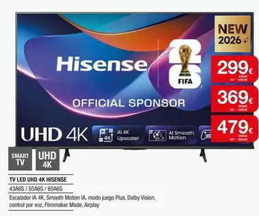 Hisense - Tv Led 4k
