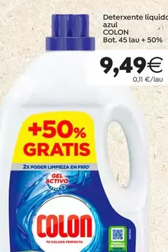 Colon - Deterxente Liquido Azul