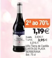 Berberana - Carta De Plata Viño Tierra De Castilla