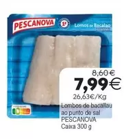 Pescanova - Lombos De Bacallau Ao Punto De Sal Caixa