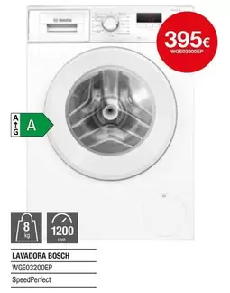 Bosch - Lavadora Wge0320dep