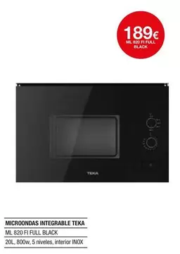 Teka - Microondas Integrable