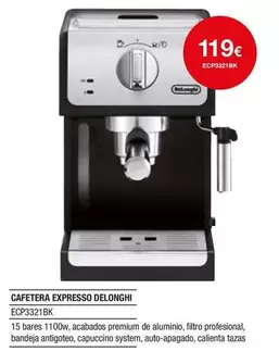 DeLonghi - Cafetera Expresso