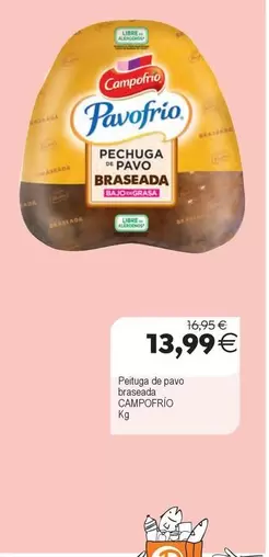 Campofrío - Pechuga De Pavo Braseada