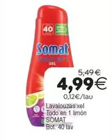 Somat - Lavalouzas Xel Todo En 1 Limón