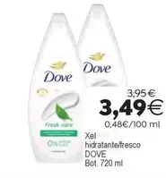 Dove - Xel Hidratante/ Fresco 