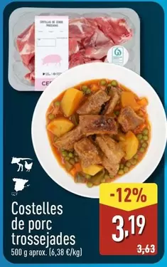 Costelles De Porc Trossejades