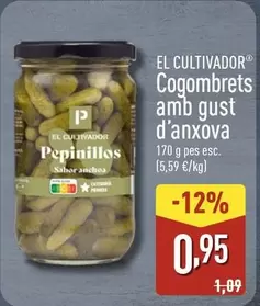 El Cultivador - Cogombrets Amb Gust D'anxova