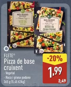 Flete - Pizza De Base Cruixent
