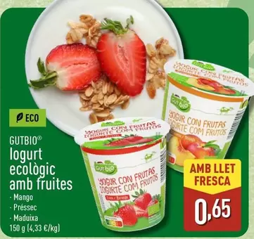 Gutbio - Iogurt Ecologic Amb Fruites