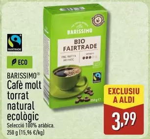 Barissimo - Café Molt Torrat Natural Ecologic
