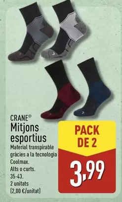 Crane - Mitjons Esportius