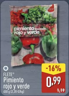 Flete - Pimiento Rojo Y Verde