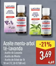 Lacura - Aceite Menta-Arbol Te-Lavanda