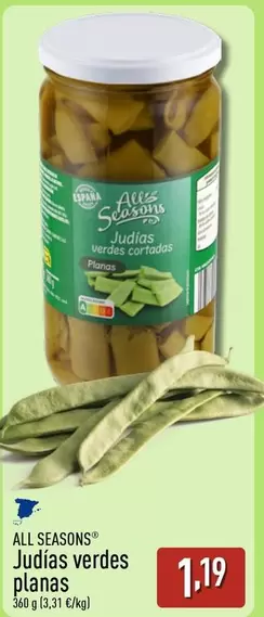 All Seasons - Judias Verdes Planas