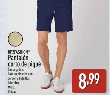 Up Fashion - Pantalon Corto De Pique