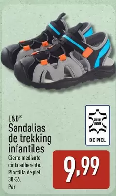 L&D - Sandalias De Trekking Infantiles