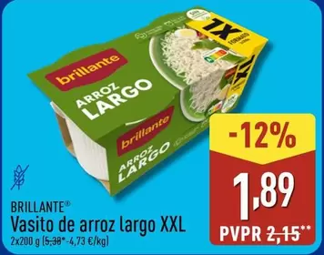 Brillante - Vasito De Arroz Largo Xxl