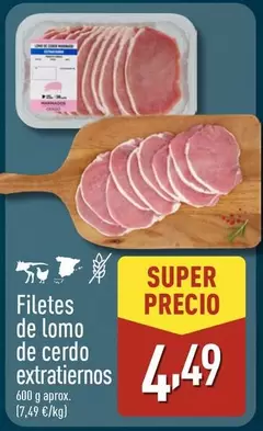 Filetes De Lomo De Cerdo Extratiernos