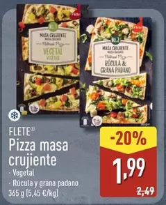 Flete - Pizza Masa Crujiente