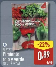 Flete - Pimiento Rojo Y Verde