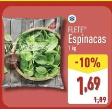 Flete - Espinacas
