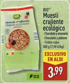 Bio - Muesli Crujiente Ecologico