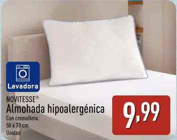 Novitesse - Almohada Hipoalergénica