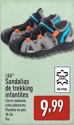 L&D - Sandalias De Trekking Infantiles