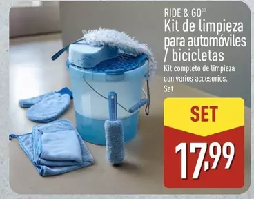 Ride - Kit De Limpieza Para Automoviles/Bicicletas