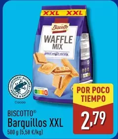 Biscotto -  Barquillos XXL