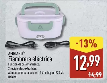 Ambiano - Fiambrera Electrica