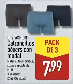 Up Fashion - Calzoncillos Boxers Con Modal