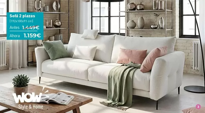 wow - Sofa 2 Plazas