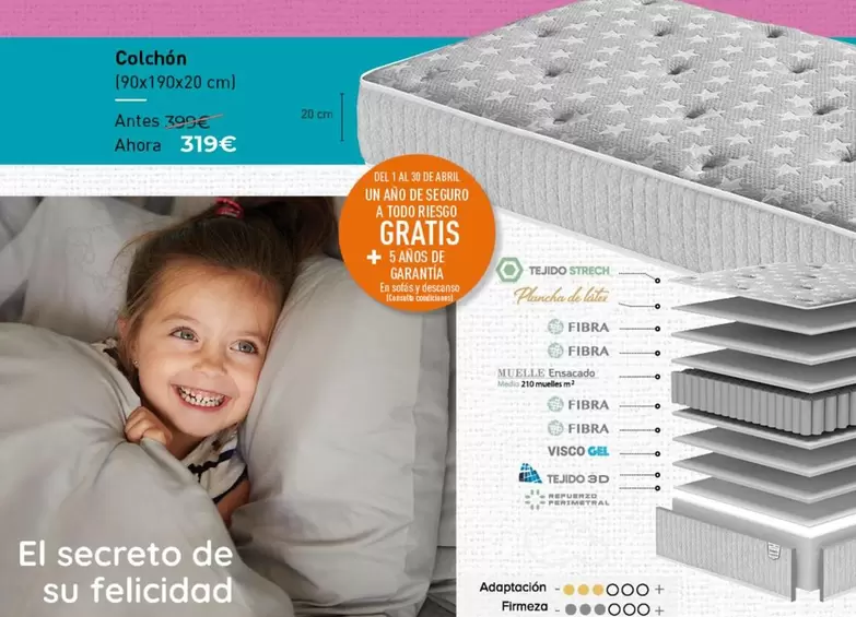 Abril - Colchón