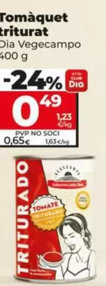 Dia Vegecampo - Tomaquet Triturat