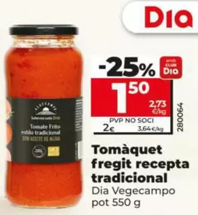 Dia Vegecampo - Tomaquet Fregit Recepta Tradicional