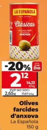 La Española - Olives Farcides D'Anxova