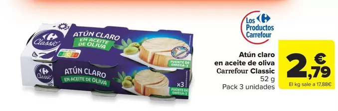Carrefour Classic - Atún Claro En Aceite De Oliva