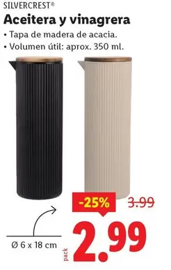 SilverCrest - Aceitera Y Vinagrera