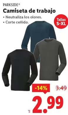 Parkside - Camiseta De Trabajo